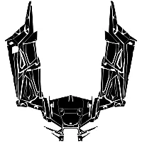 Polaris RZR 1000 Turbo 2015 2016 2017 2018 2019 (Full Kit) 4 DOORS Graphic Templates