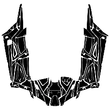 Polaris RZR XP 1000 2019- 4 DOORS Graphic Templates