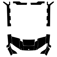 POLARIS Ranger XP 1000 2018- Graphic Templates