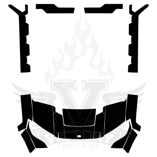 POLARIS Ranger XP 1000 2018- Graphic Templates POLARIS Ranger XP 1000 2018- Graphic Templates