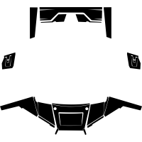 Polaris RANGER XP 900 2013 2014 2015 2016 2017 2018 2019 Graphic Templates