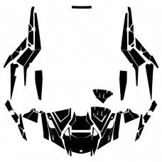 Polaris RZR Turbo/Turbo S 2019- Graphic Templates