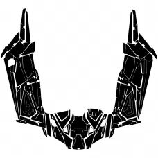 Polaris RZR XP 1000 2019- 4 DOORS Graphic Templates