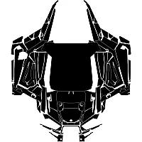 POLARIS TURBO RZR XP 1000 2015 2016 2017 2018 2019 Graphic Templates
