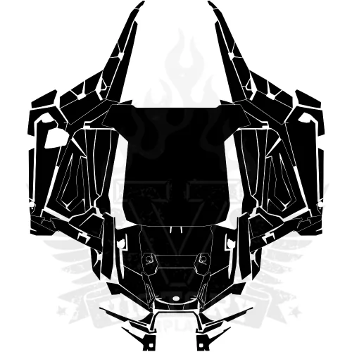 POLARIS TURBO RZR XP 1000 2015 2016 2017 2018 2019 Graphic Templates POLARIS TURBO RZR XP 1000 2015 2016 2017 2018 2019 Graphic Templates