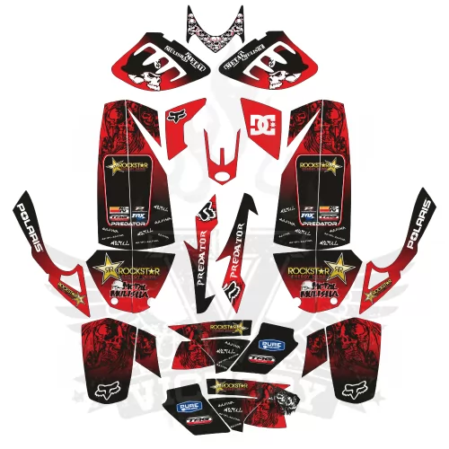 Polaris Predator Metal Mulisha EDITABLE DESIGNS Graphic Templates Polaris Predator Metal Mulisha EDITABLE DESIGNS Graphic Templates