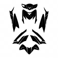 HONDA BLADE 110 OLD Graphic Templates