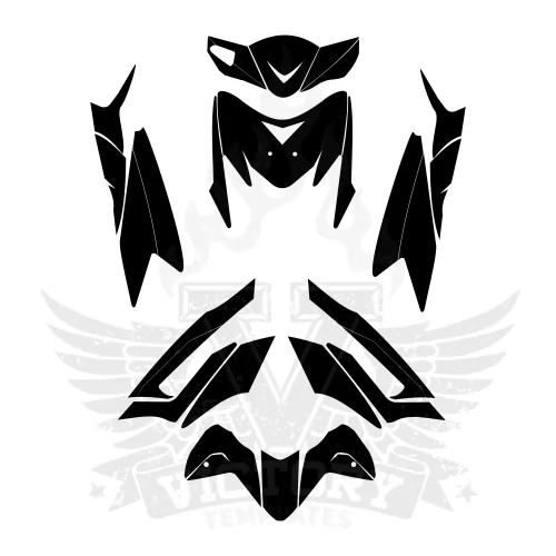 HONDA BLADE 110 OLD Graphic Templates HONDA BLADE 110 OLD Graphic Templates