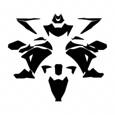 HONDA CBR 250 R Graphic Templates