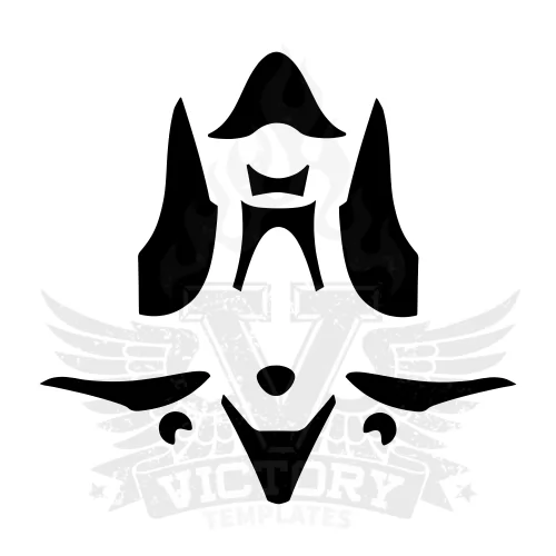 HONDA SCOOPY Graphics Template HONDA SCOOPY Graphics Template