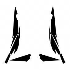 HONDA SUPRA X 125R Graphics Template