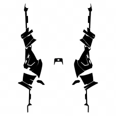 Polaris SPORTSMAN 325ETX 450 570 2014 2015 2016 2017 2018 Graphic Template