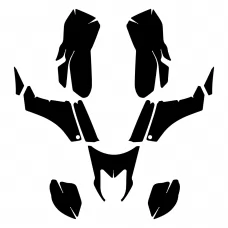 SUZUKI QuadSport Z250 Graphic Templates