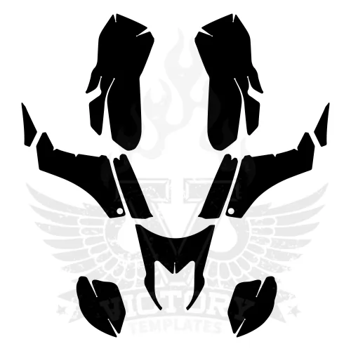 SUZUKI QuadSport Z250 Graphic Templates SUZUKI QuadSport Z250 Graphic Templates