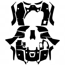 Suzuki KingQuad 700 750 Graphic Templates