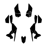 Suzuki LTR 450 450R Full Kit Graphic Templates