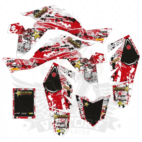 Suzuki LTZ 400 K9 Rockstar EDITABLE DESIGNS Graphic Templates Suzuki LTZ 400 K9 Rockstar EDITABLE DESIGNS Graphic Templates