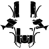 YAMAHA GRIZZLY 660 Full Kit Graphic Templates