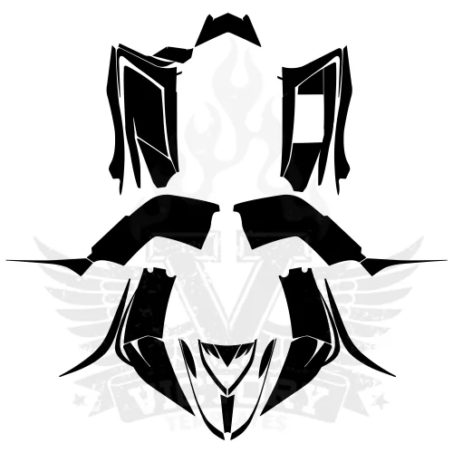 YAMAHA YFM 90 RAPTOR 90 2008 to 2018 Graphic Templates YAMAHA YFM 90 RAPTOR 90 2008 to 2018 Graphic Templates