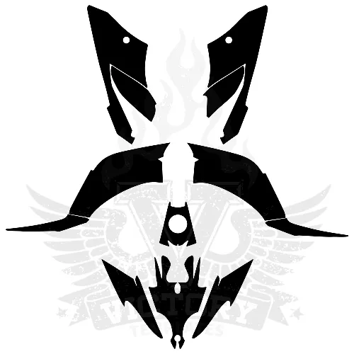 Yamaha Raptor YFM 250 Graphics Template Yamaha Raptor YFM 250 Graphics Template