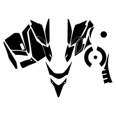 Yamaha FX Phazer 2007 2008 2009 2010 2011 2012 2013 2014 2015 2016 2017 2018 Graphic Templates