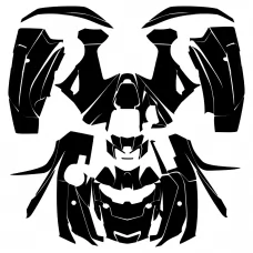 Yamaha GRIZZLY 700 2015 2016 2017 2018 2019 2020 2021 2022 2023 2024 Full Kit Graphic Templates