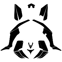 YAMAHA RAPTOR 350 Graphic Templates