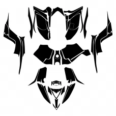 YAMAHA RAPTOR 700 RALLY Graphic Templates