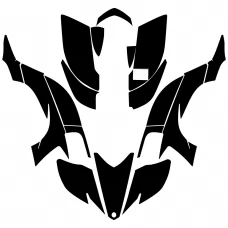 Yamaha YFZ 450 450R 2003 2004 2005 2006 2007 2008 Graphic Templates