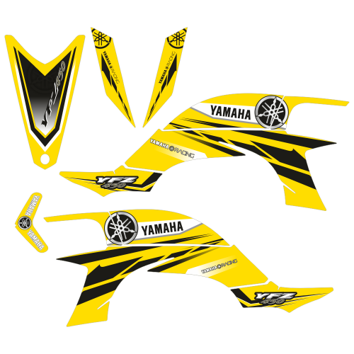 Yamaha YFZ 450 Racing EDITABLE DESIGNS Graphic Templates