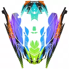 Sea-Doo Spark TRIXX 2UP 3UP 2018- MOON EDITABLE DESIGNS Graphic Templates