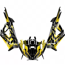 Polaris RZR XP PRO 2020- Rapid EDITABLE DESIGNS Graphic Templates