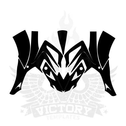 Helmet Airoh Aviator Wrapping Template Helmet Airoh Aviator Wrapping Template