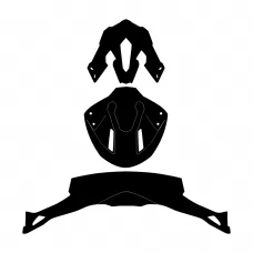 Helmet JUST ONE Wrapping Template