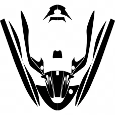 Kawasaki 900 STX 1997 1998 1999 2000 2001 2002 2003 2004 2005 2006 2007 Graphics Template