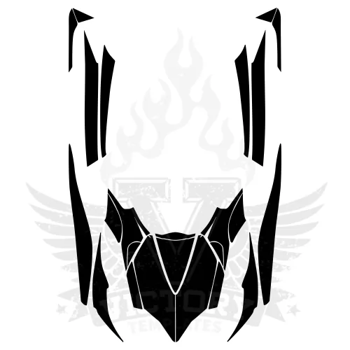 KAWASAKI ULTRA 300X 2011 2012 2013 Jet Ski Graphics Template KAWASAKI ULTRA 300X 2011 2012 2013 Jet Ski Graphics Template