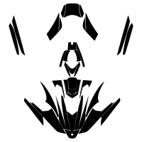 Yamaha FX Cruiser SHO Waverunner 2009 2010 2011 2012 Graphic Templates