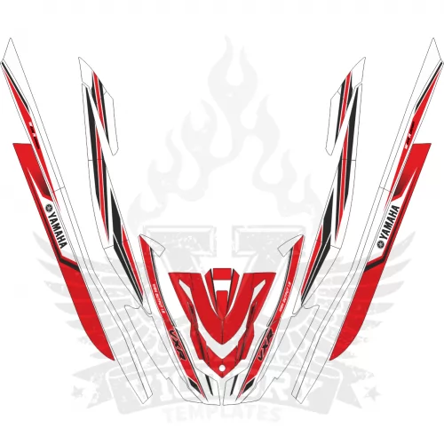 Yamaha GP 1800 SVHO Waverunner 2016 2017 2018 2019 2020 High Output EDITABLE DESIGN Yamaha GP 1800 SVHO Waverunner 2016 2017 2018 2019 2020 High Output EDITABLE DESIGN