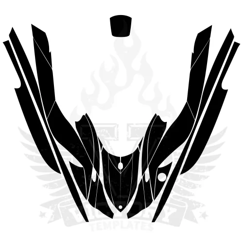 Yamaha Waverunner VX Deluxe Graphics Template Yamaha Waverunner VX Deluxe Graphics Template