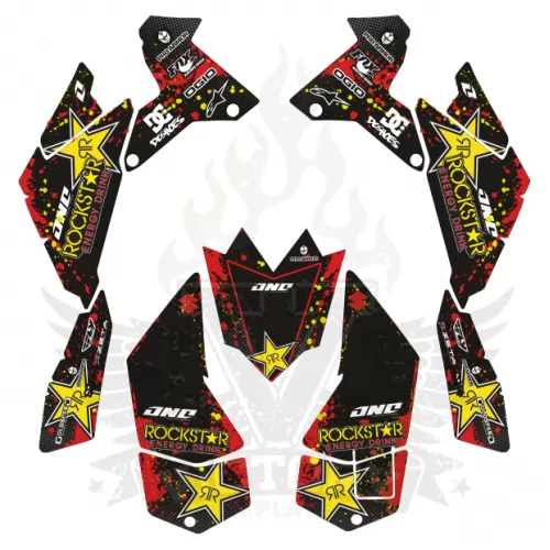 SUZUKI LTR 450 Rockstar EDITABLE DESIGNS Graphic Templates SUZUKI LTR 450 Rockstar EDITABLE DESIGNS Graphic Templates