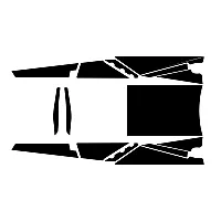 Arctic Cat Sno Pro Racer 2012- Tunnel Graphic Templates
