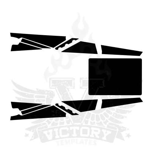 Arctic Cat Sno Pro Racer 600 2012 2013 Tunnel Graphic Templates Arctic Cat Sno Pro Racer 600 2012 2013 Tunnel Graphic Templates