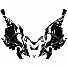 BRP LYNX Xterrain Brutal Commander 2021 2022 2023 2024 Graphic Templates