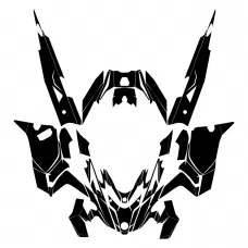 BRP Lynx Rave 600 850 2018 2019 Full Kit Graphic Templates