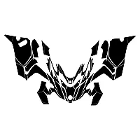 BRP Lynx Rave 600 850 2018 2019 Hood Graphic Templates