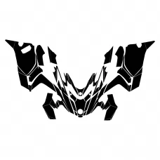 BRP Lynx Rave 600 850 2018 2019 Hood Graphic Templates