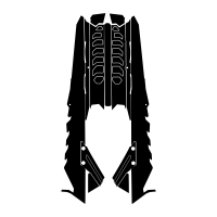 SKI-DOO Gen4 850 2019 2020 2021 2022 Tunnel 154 Graphic Templates