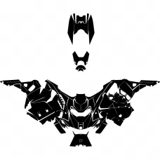 SKI-DOO GEN5 Freeride Summit NO TURBO 2023 2024 2025 Graphic Templates