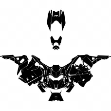 SKI-DOO GEN5 Freeride Summit TURBO 2023 2024 2025 Graphic Templates