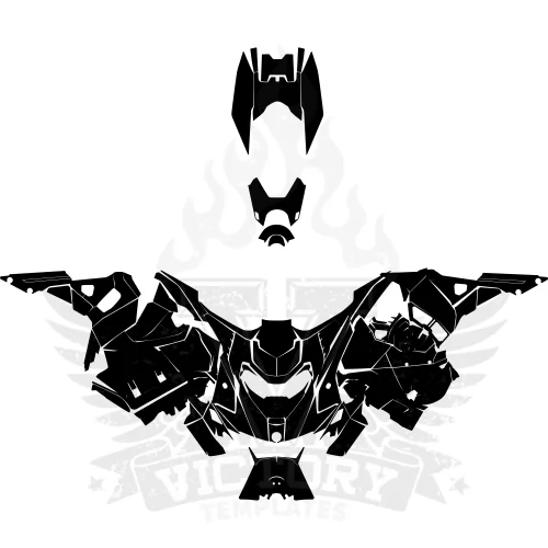 SKI-DOO GEN5 Freeride Summit TURBO 2023 2024 2025 Graphic Templates SKI-DOO GEN5 Freeride Summit TURBO 2023 2024 2025 Graphic Templates